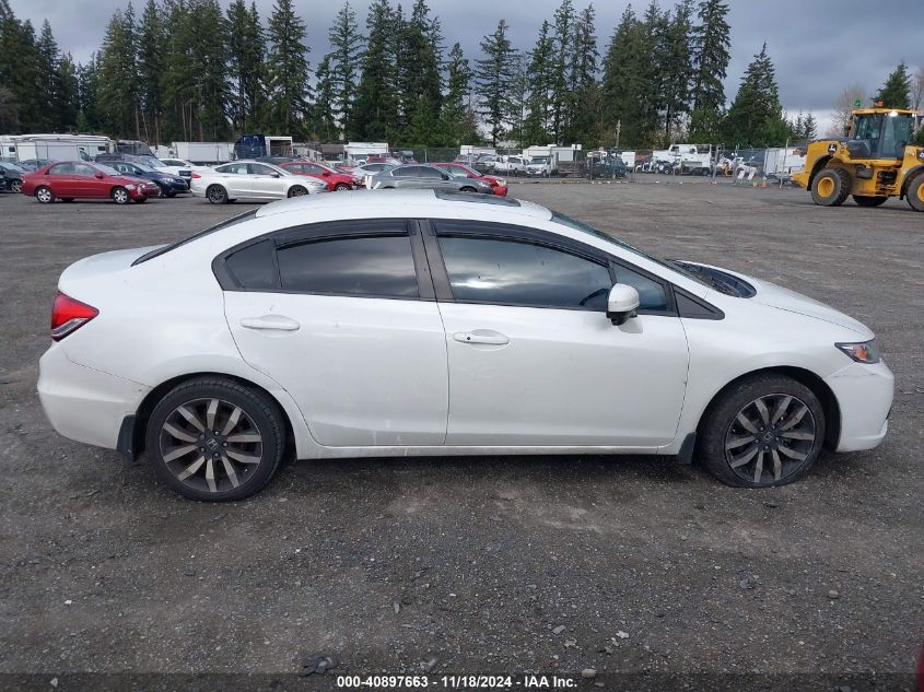 2015 Honda Civic Ex-L VIN: 19XFB2F93FE206239 Lot: 40897663