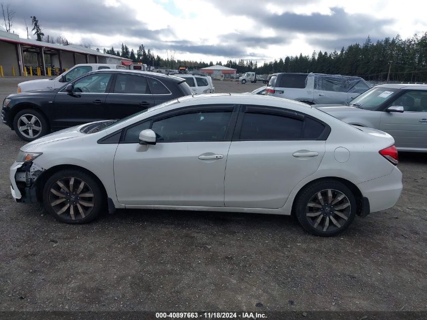 2015 Honda Civic Ex-L VIN: 19XFB2F93FE206239 Lot: 40897663