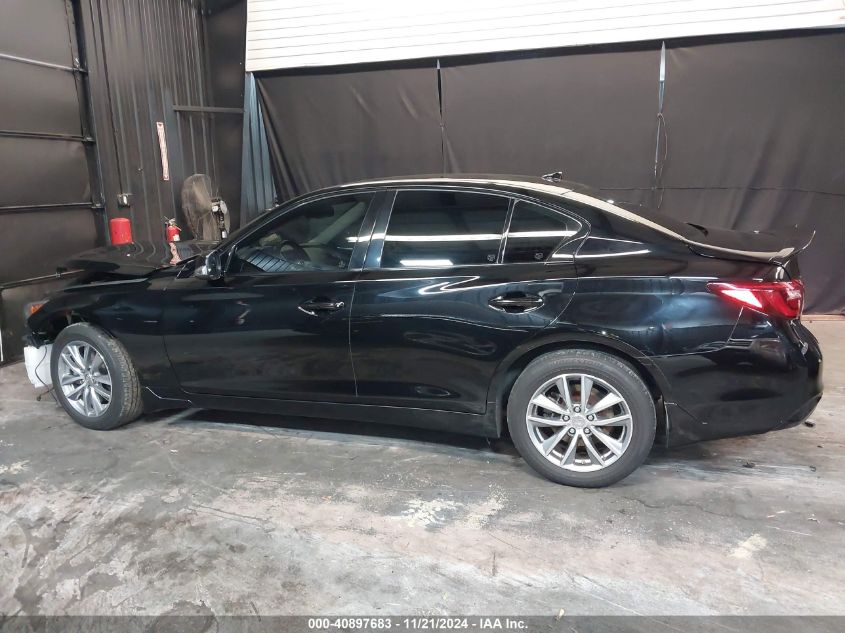 2021 Infiniti Q50 Pure Awd VIN: JN1EV7AR1MM752286 Lot: 40897683