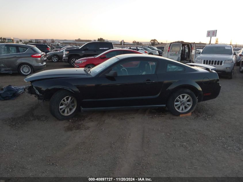 2006 Ford Mustang V6 VIN: 1ZVFT80N065168483 Lot: 40897727