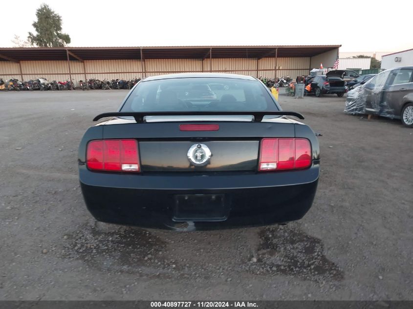 2006 Ford Mustang V6 VIN: 1ZVFT80N065168483 Lot: 40897727