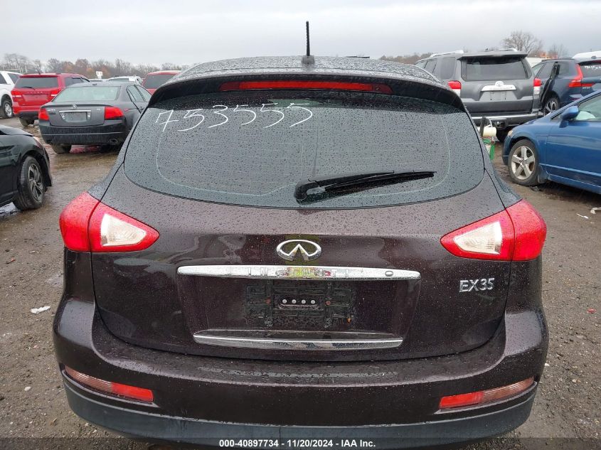 2010 Infiniti Ex35 Journey VIN: JN1AJ0HR3AM753555 Lot: 40897734