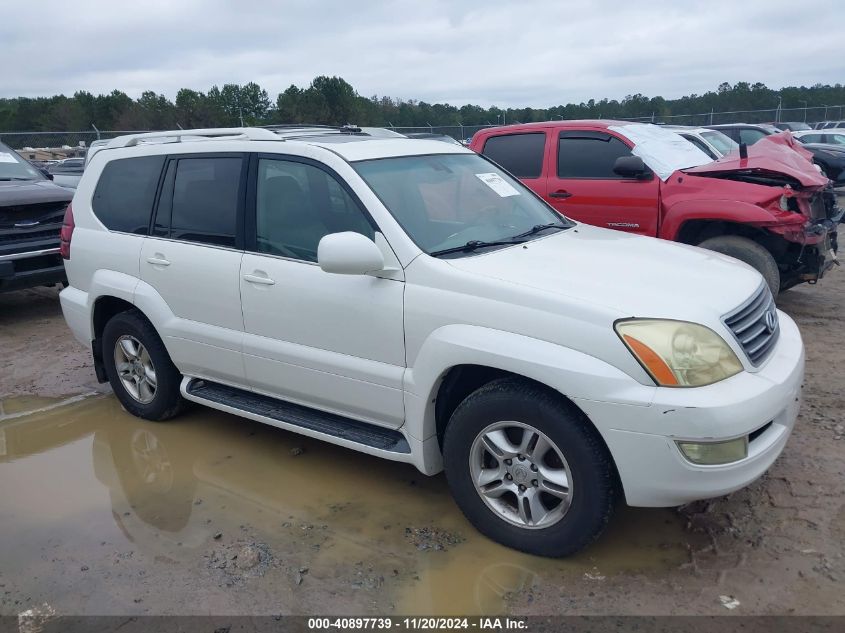 2004 Lexus Gx 470 VIN: JTJBT20X340028080 Lot: 40897739