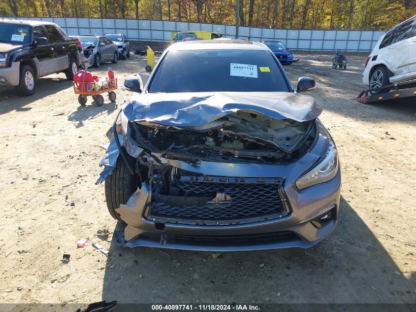 2019 Infiniti Q50 3.0T Luxe VIN: JN1EV7AR4KM555898 Lot: 40897741