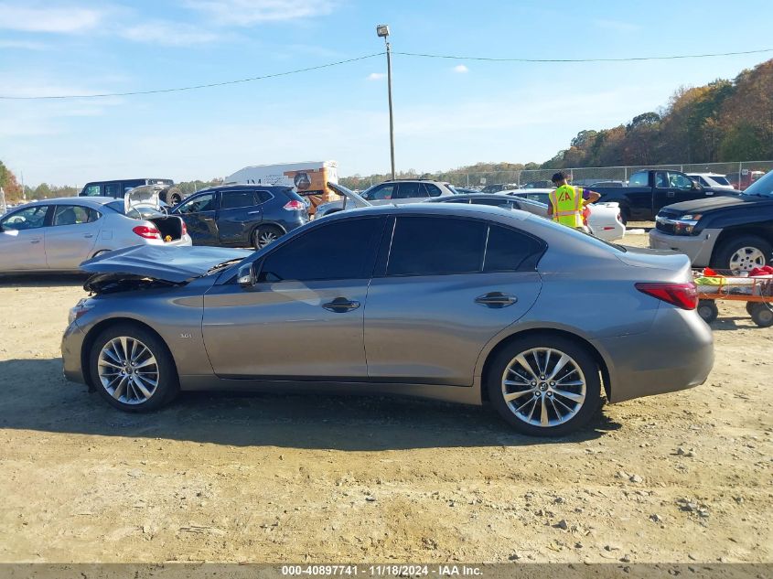 2019 Infiniti Q50 3.0T Luxe VIN: JN1EV7AR4KM555898 Lot: 40897741