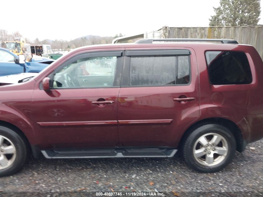 2011 Honda Pilot Ex-L VIN: 5FNYF4H7XBB091972 Lot: 40897745