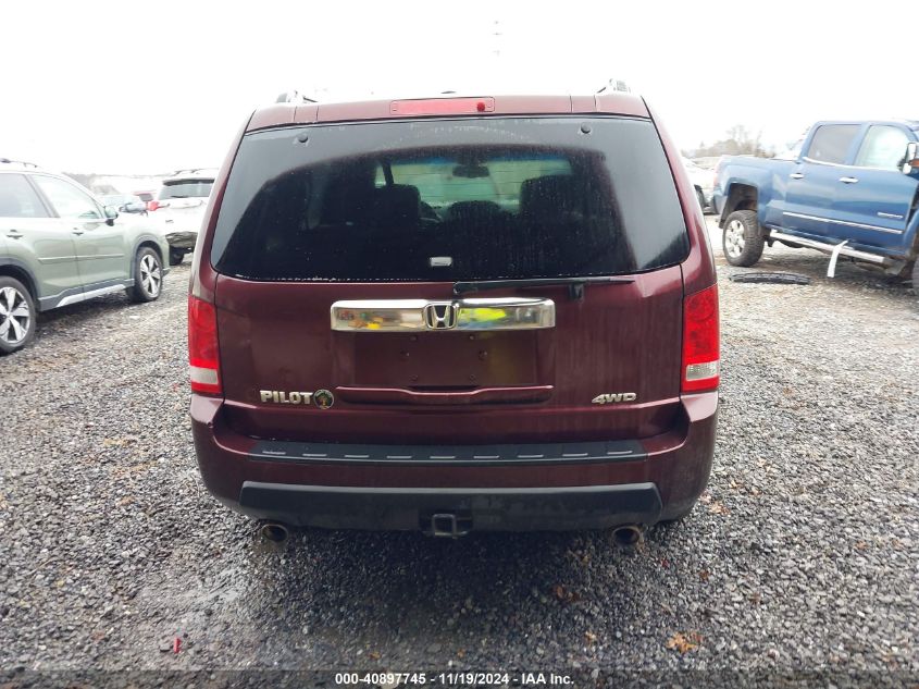 2011 Honda Pilot Ex-L VIN: 5FNYF4H7XBB091972 Lot: 40897745