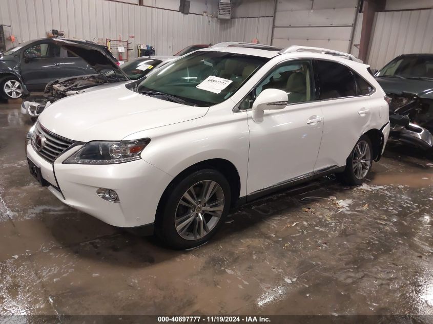 VIN 2T2BK1BA5FC299784 2015 Lexus RX, 350 no.2