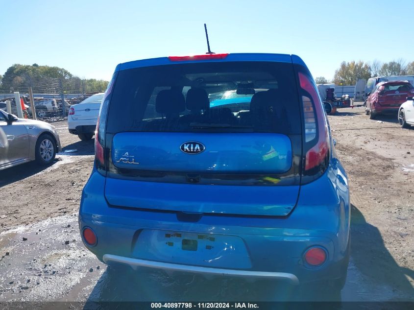 2018 Kia Soul + VIN: KNDJP3A56J7554423 Lot: 40897798