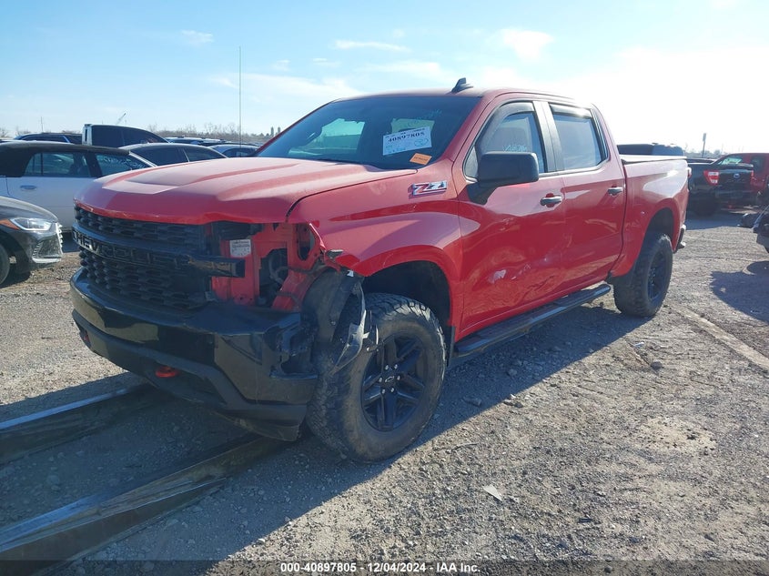 Vin: 1gcpycef0kz183310, lot: 41387497, chevrolet silverado 1500 custom trail boss 20192