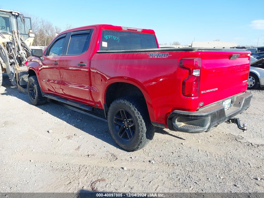 Vin: 1gcpycef0kz183310, lot: 41387497, chevrolet silverado 1500 custom trail boss 20193