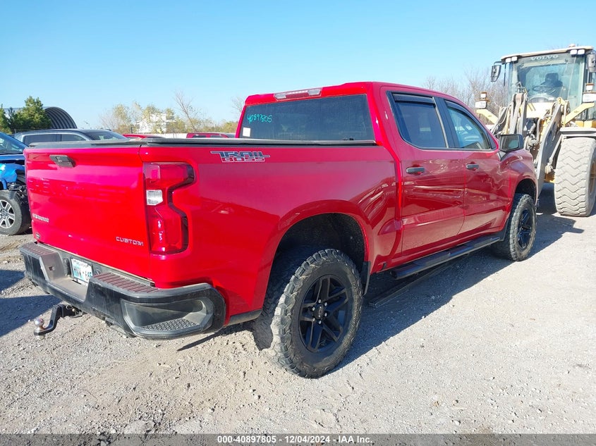 Vin: 1gcpycef0kz183310, lot: 41387497, chevrolet silverado 1500 custom trail boss 20194