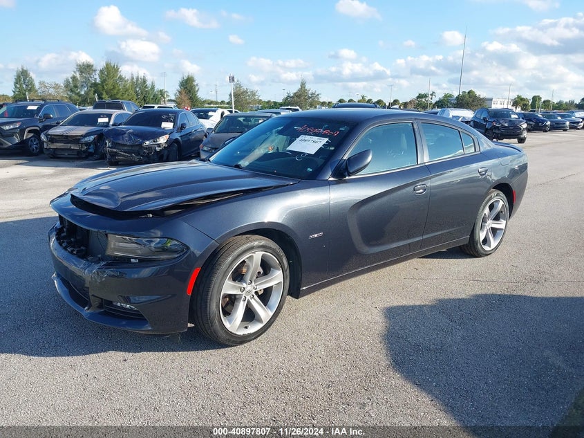 Vin: 2c3cdxct4jh162506, lot: 41387499, dodge charger r/t rwd 20182