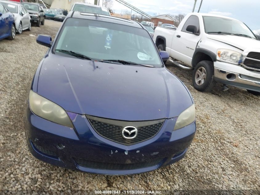 2005 Mazda Mazda3 I VIN: JM1BK12F651345271 Lot: 40897843