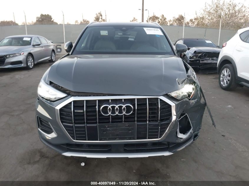 2020 Audi Q3 Premium 45 Tfsi Quattro Tiptronic VIN: WA1AECF30L1105851 Lot: 40897849