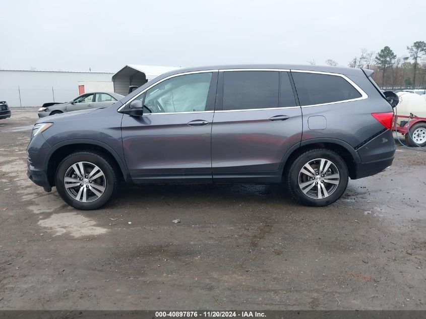 2017 Honda Pilot Ex VIN: 5FNYF6H33HB040718 Lot: 40897876