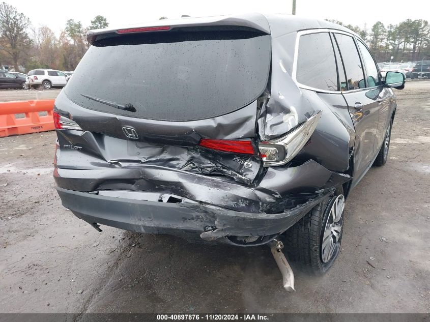 2017 Honda Pilot Ex VIN: 5FNYF6H33HB040718 Lot: 40897876