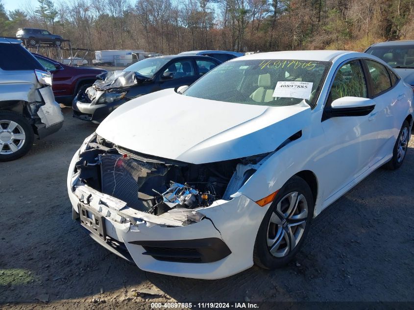 2017 Honda Civic Lx VIN: 19XFC2F56HE218236 Lot: 40897885