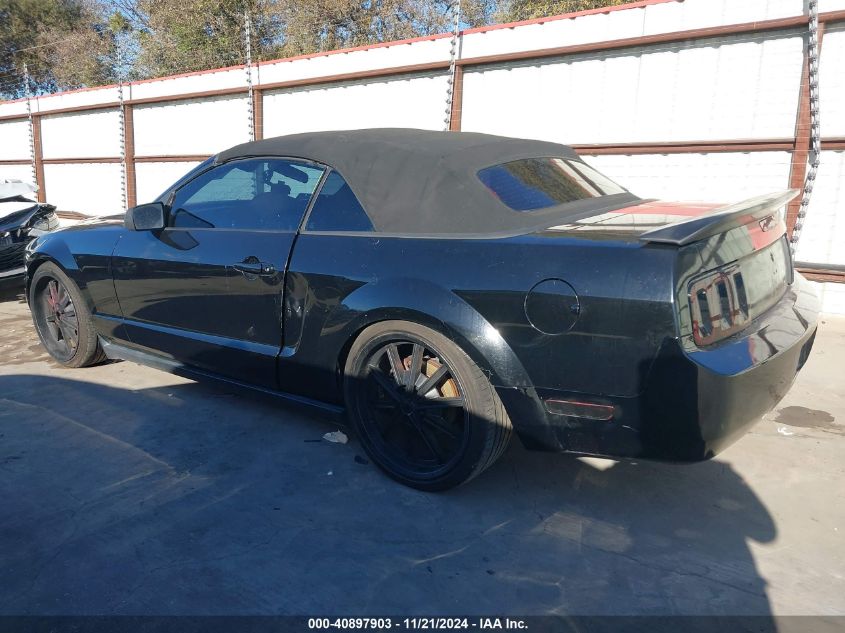 2007 Ford Mustang V6 Deluxe/V6 Premium VIN: 1ZVFT84N875253647 Lot: 40897903