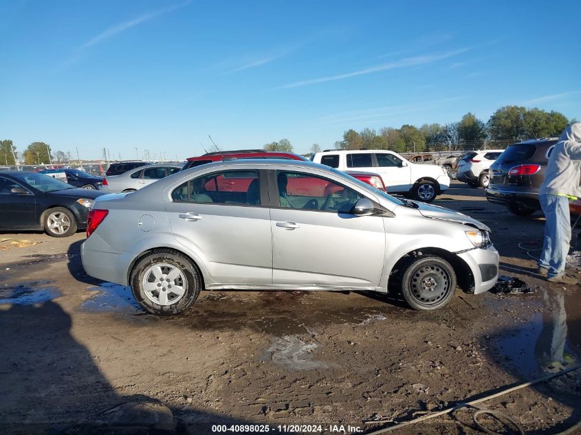 2016 Chevrolet Sonic Ls Auto VIN: 1G1JA5SH9G4116715 Lot: 40898025