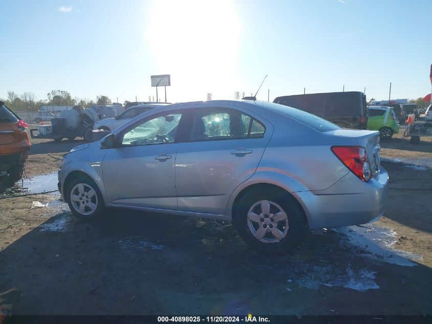 2016 Chevrolet Sonic Ls Auto VIN: 1G1JA5SH9G4116715 Lot: 40898025