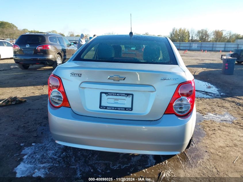 2016 Chevrolet Sonic Ls Auto VIN: 1G1JA5SH9G4116715 Lot: 40898025