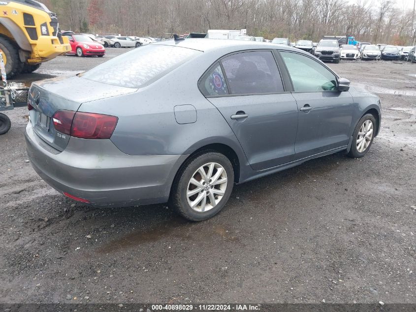 2011 Volkswagen Jetta 2.5L Se VIN: 3VWDZ7AJ5BM039204 Lot: 40898029