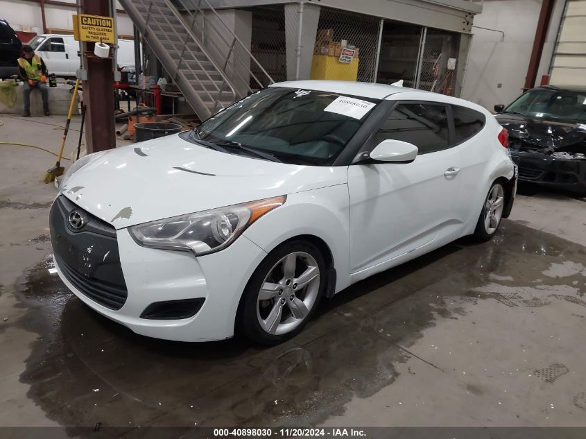 VIN KMHTC6AD7DU165160 2013 HYUNDAI VELOSTER no.2