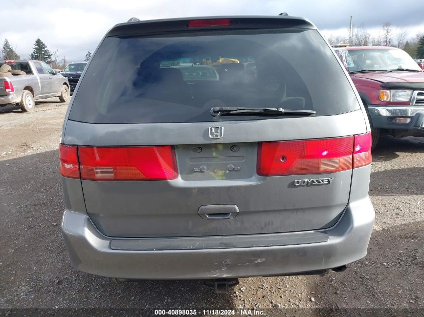 2000 Honda Odyssey Ex VIN: 2HKRL1865YH520691 Lot: 40898035