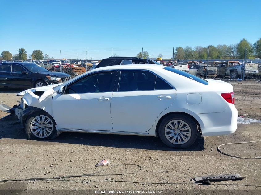 2012 Toyota Camry Le VIN: 4T1BF1FKXCU550529 Lot: 40898076