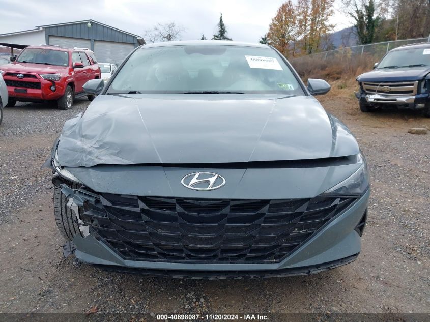 2022 Hyundai Elantra Sel VIN: KMHLM4AG5NU344617 Lot: 40898087