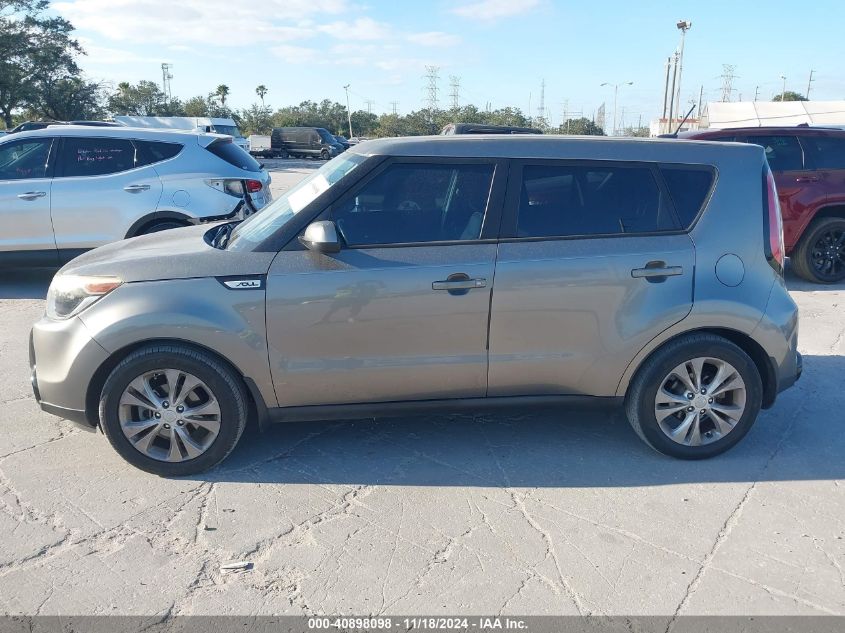 2016 Kia Soul + VIN: KNDJP3A56G7333123 Lot: 40898098