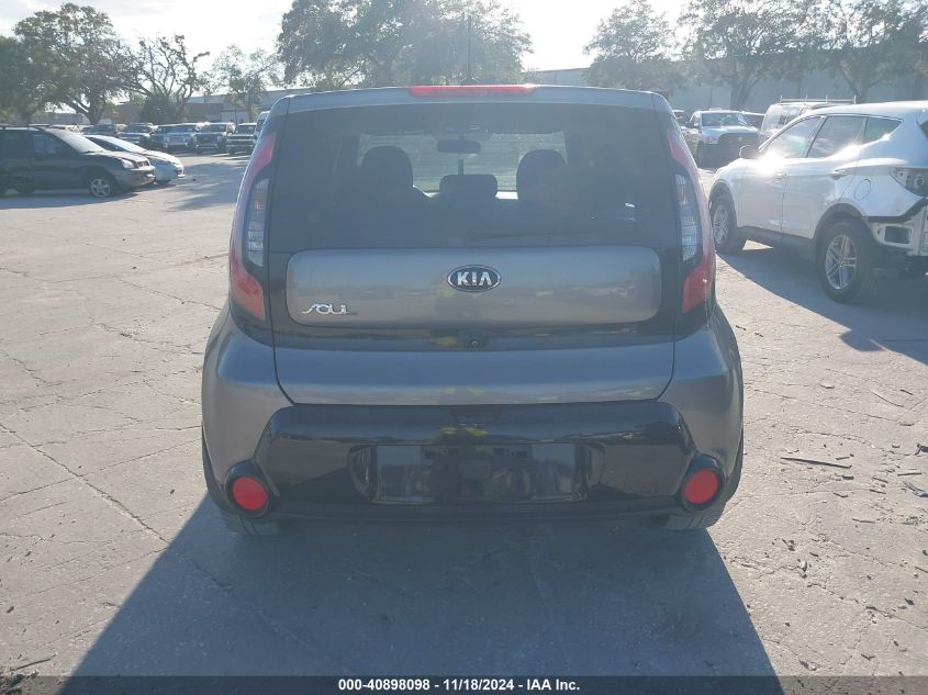 2016 Kia Soul + VIN: KNDJP3A56G7333123 Lot: 40898098