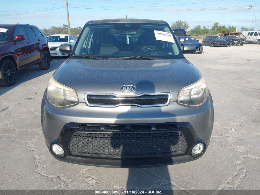 2016 Kia Soul + VIN: KNDJP3A56G7333123 Lot: 40898098