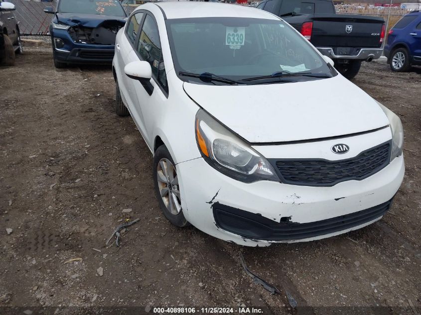 VIN KNADM4A3XD6301414 2013 KIA Rio, LX no.1