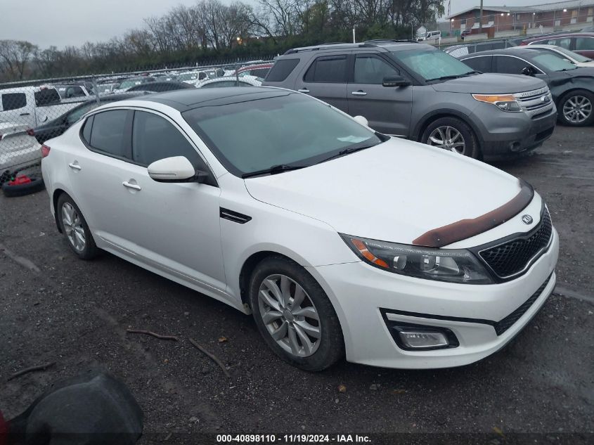 2015 Kia Optima Ex VIN: 5XXGN4A75FG492504 Lot: 40898110