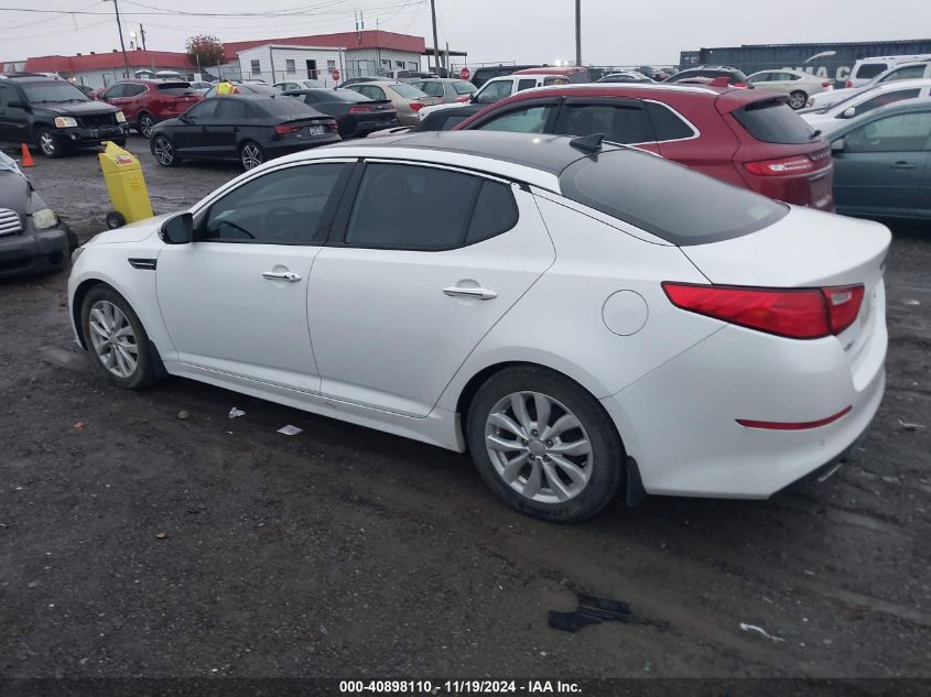 2015 Kia Optima Ex VIN: 5XXGN4A75FG492504 Lot: 40898110