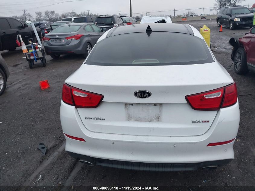 2015 Kia Optima Ex VIN: 5XXGN4A75FG492504 Lot: 40898110