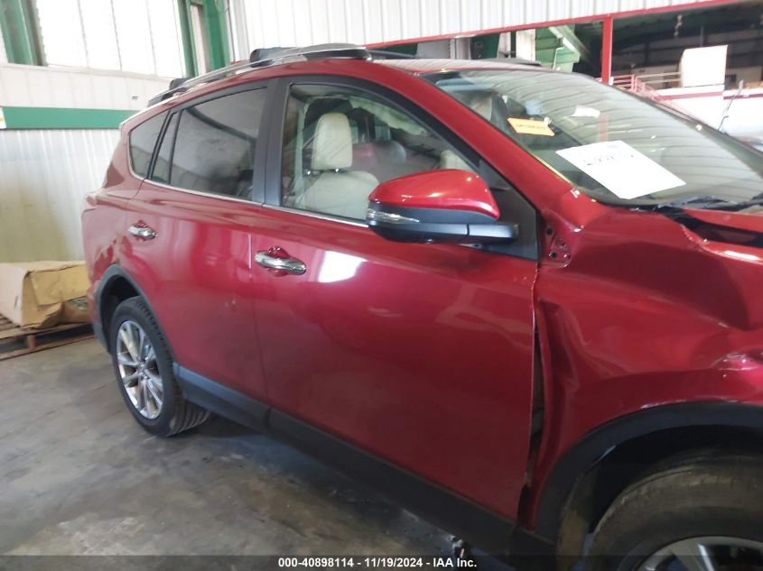 2016 Toyota Rav4 Limited VIN: JTMYFREV0GJ071195 Lot: 40898114