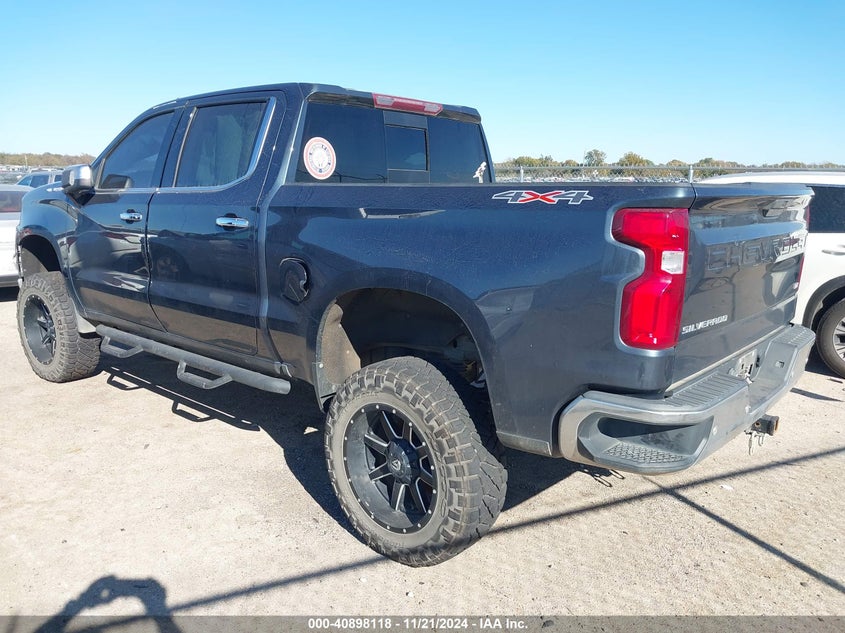 2020 CHEVROLET SILVERADO 1500 4WD  SHORT BED LTZ - 3GCUYGED8LG279292