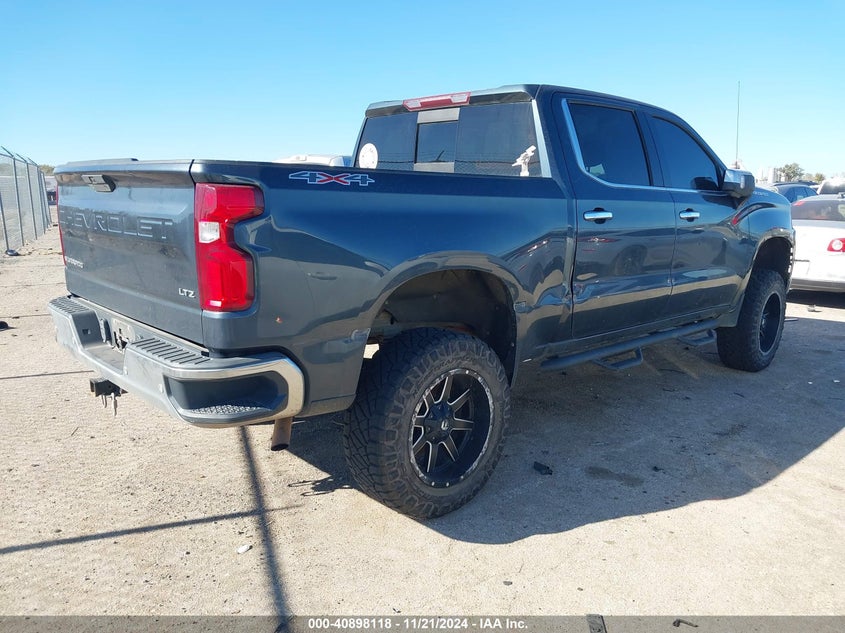 2020 CHEVROLET SILVERADO 1500 4WD  SHORT BED LTZ - 3GCUYGED8LG279292
