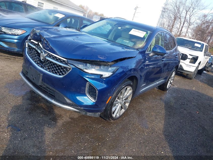 2023 Buick Envision Avenir Awd VIN: LRBFZSR41PD142604 Lot: 40898119