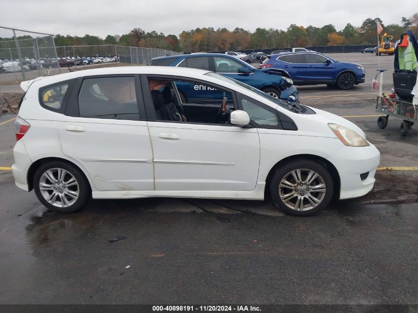 2009 Honda Fit Sport VIN: JHMGE88499S034914 Lot: 40898191