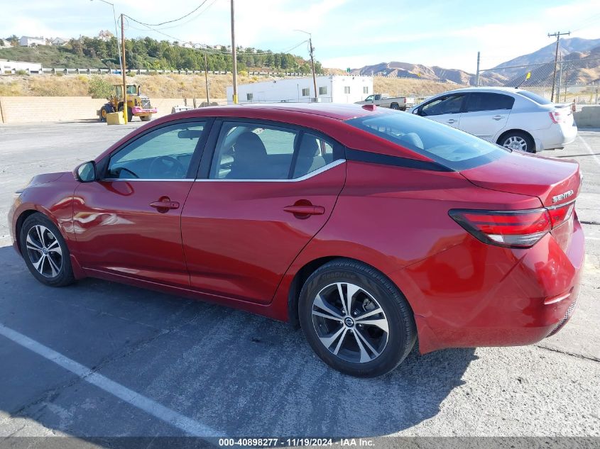 2020 Nissan Sentra Sv Xtronic Cvt VIN: 3N1AB8CV8LY218544 Lot: 40898277