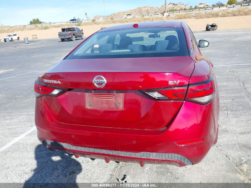 2020 Nissan Sentra Sv Xtronic Cvt VIN: 3N1AB8CV8LY218544 Lot: 40898277