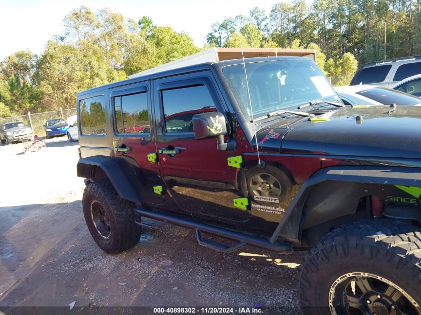 2014 Jeep Wrangler Unlimited Sport VIN: 1C4BJWDG0EL268729 Lot: 40898302