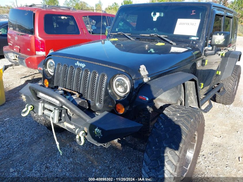 2014 Jeep Wrangler Unlimited Sport VIN: 1C4BJWDG0EL268729 Lot: 40898302