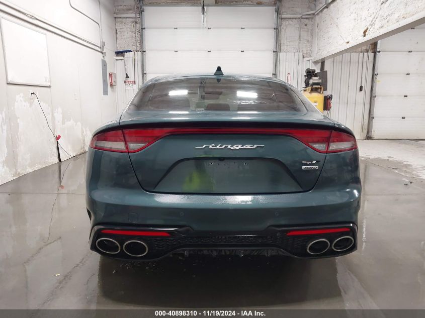 2022 Kia Stinger Gt2 VIN: KNAE55LCXN6103499 Lot: 40898310