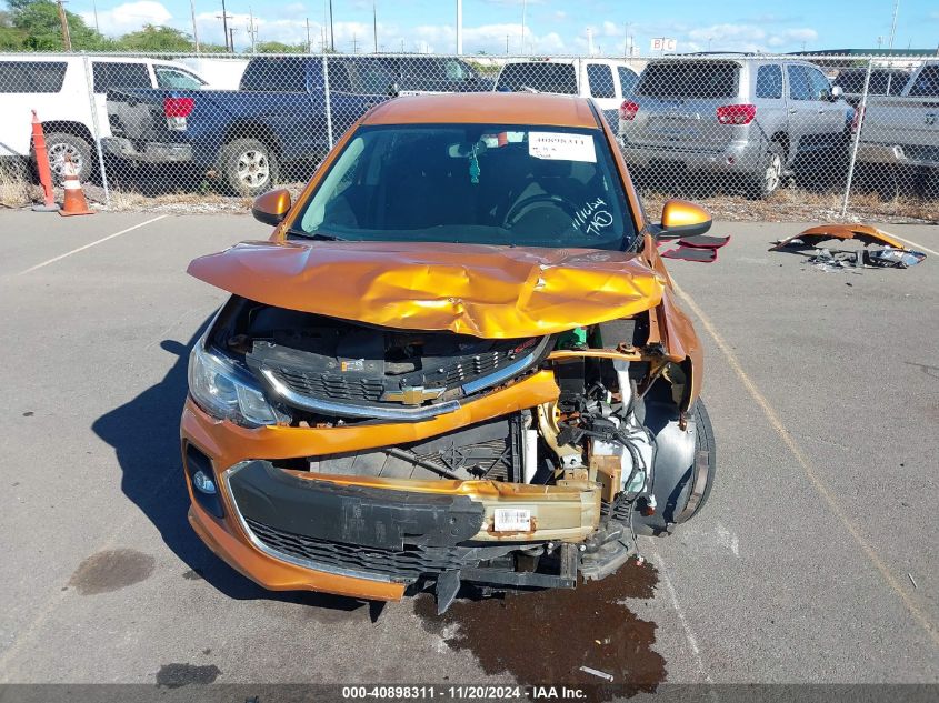 2017 CHEVROLET SONIC LT AUTO - 1G1JD6SH6H4108568