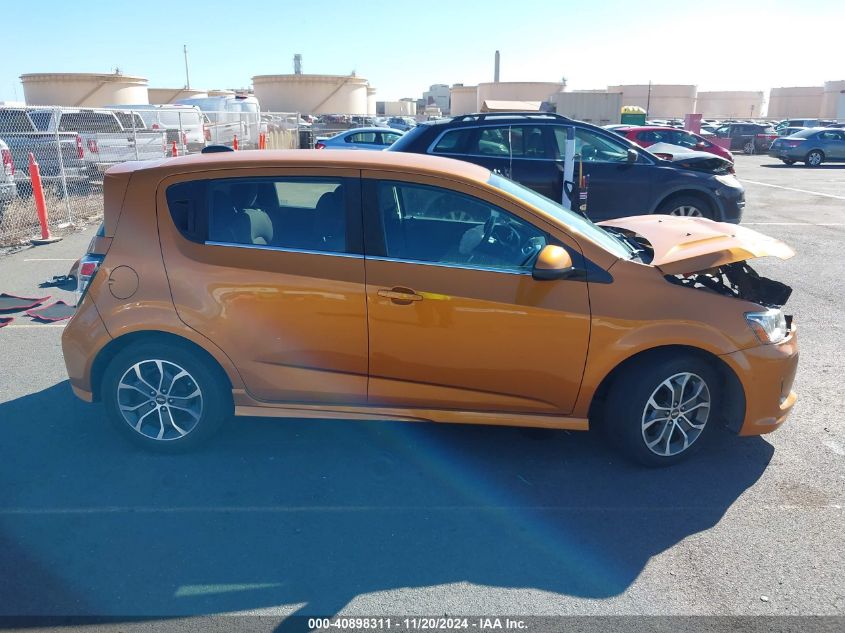 2017 CHEVROLET SONIC LT AUTO - 1G1JD6SH6H4108568